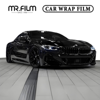 Samurai Black Car Wrap Film