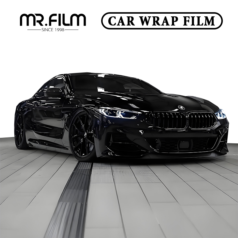 Samurai Black Car Wrap Film