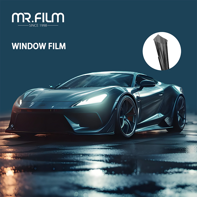 45%vlt Uv Resistant Car Film Auto Glass Tint