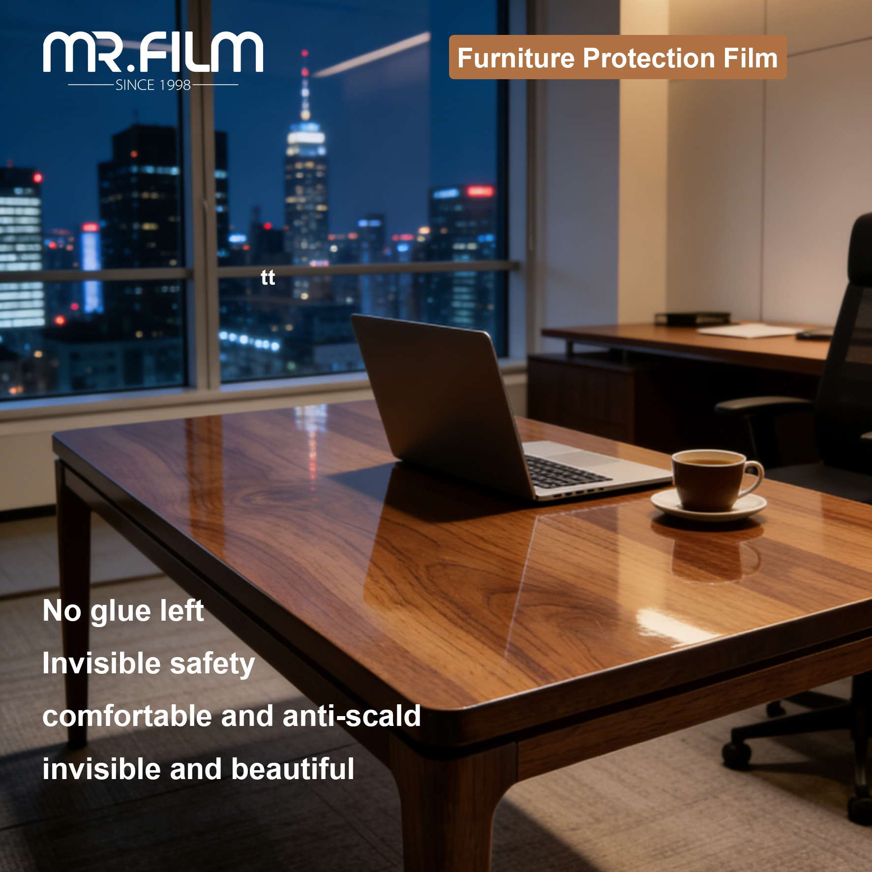 Ultra Clear Film Membrane for Furniture Cabinet Tint
