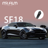 Self Adhesive Privacy Car Window Film Auto Uv Black Tint