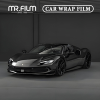 Crystal Black Car Wrap Film