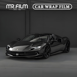 Crystal Black Car Wrap Film