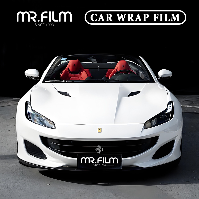 Piano White Car Wrap Film