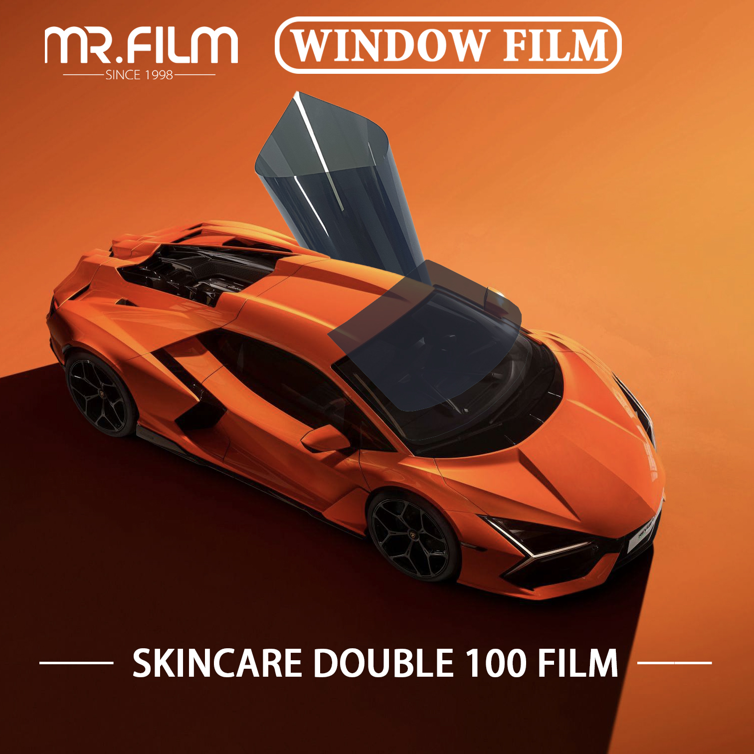 Light-blocking Privacy Car Window Film Auto Glass Tint