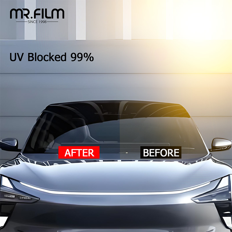 Window Tints for Glare Protection Heat Blocking Scratch Resistant 