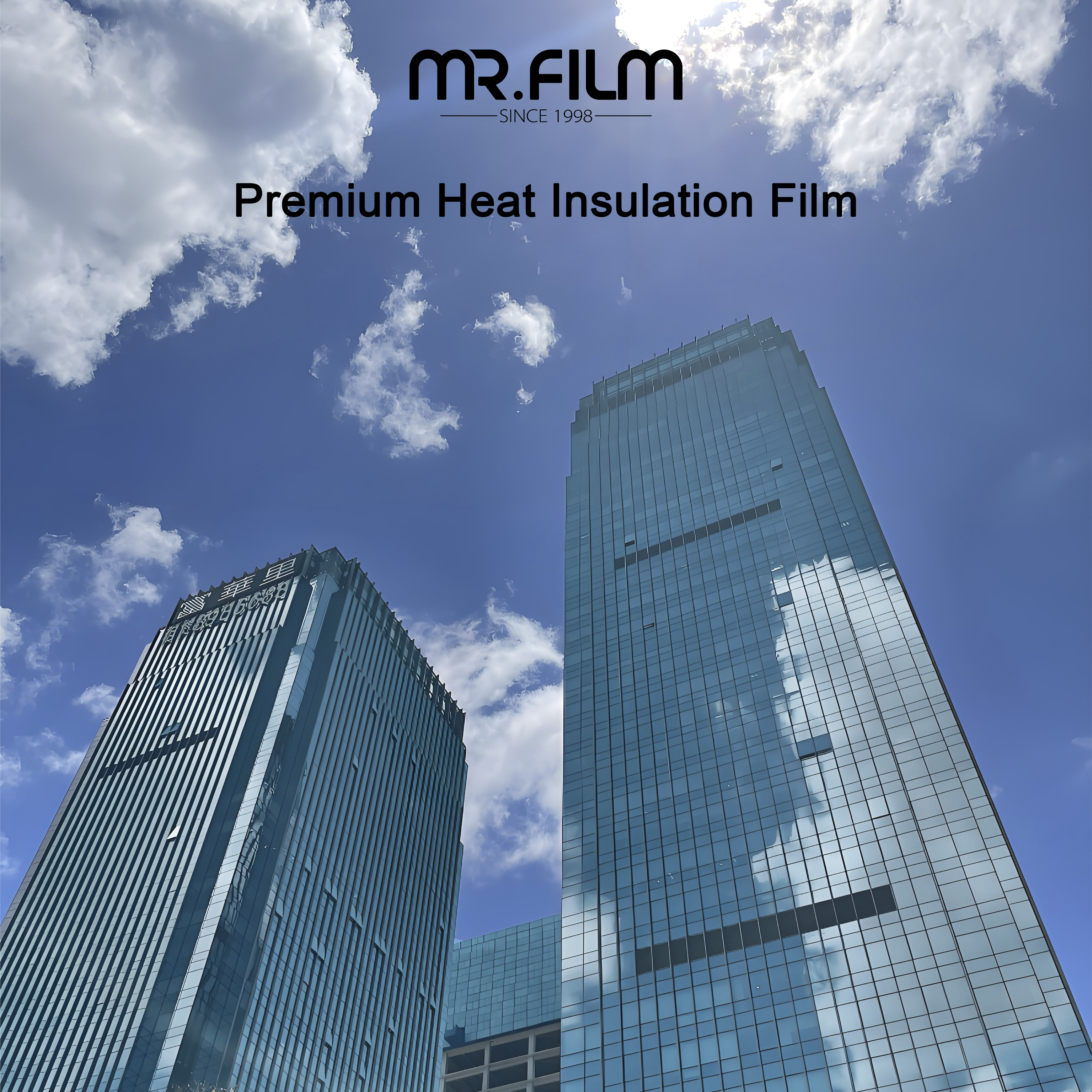 Sun Block One Way Mirror Reflective Building Window Glass Film