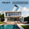 Solar Window Film Silver One Way Privacy Tint