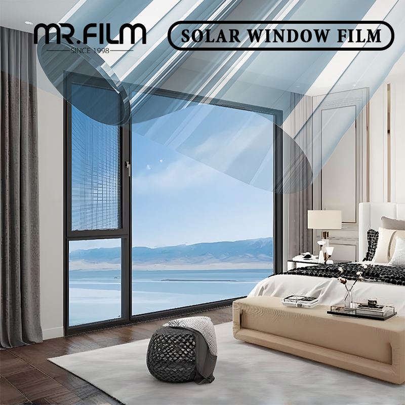 Explosion Proof Clear Safety Film Building Glass Insulation Tint