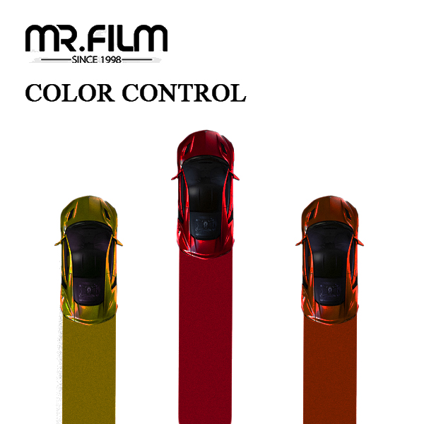 Color-changing film
