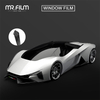 Pet Material Car Film Privacy Window Tint 