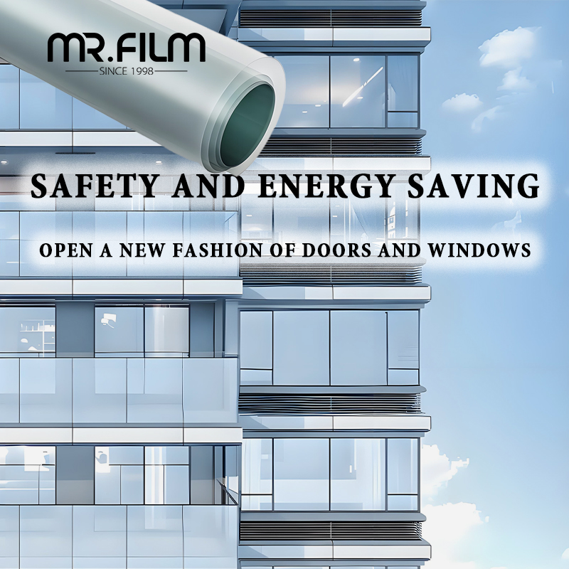 Protection Safety Security Film Anti-uv Building Tint