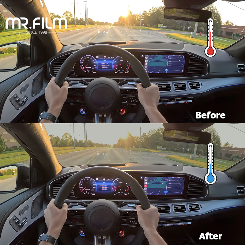 99% Uv-blocking Automobile High Heat Insulation Window Film