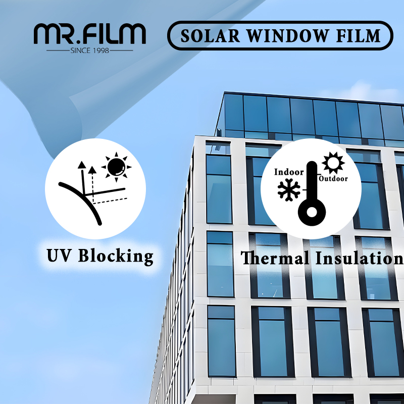 High-rise solar film