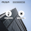  Building Window Glass Film Sliver Uv Rejection Solar Tint