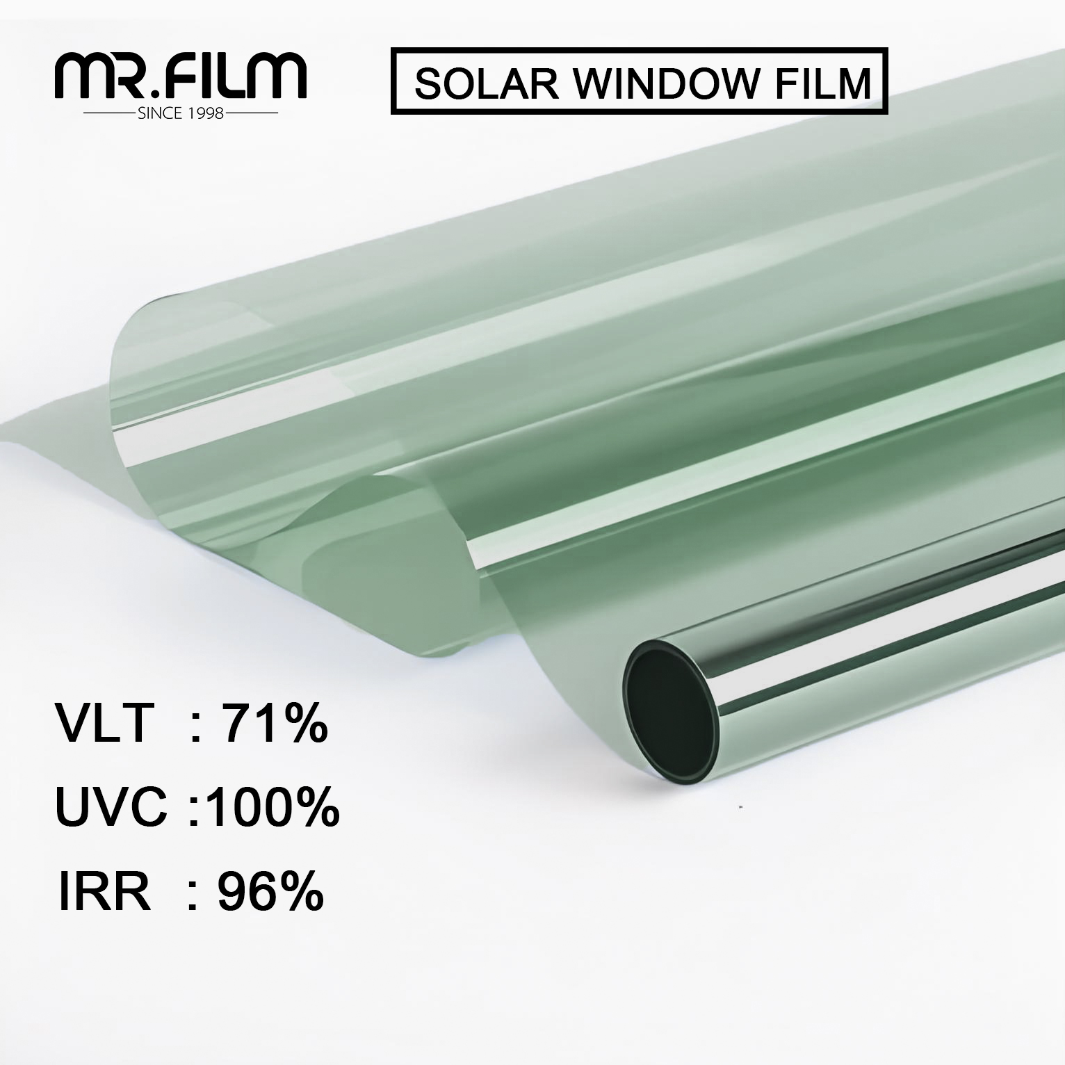 Uvr100% Explosion-proof Glass Film Residential Window Tint