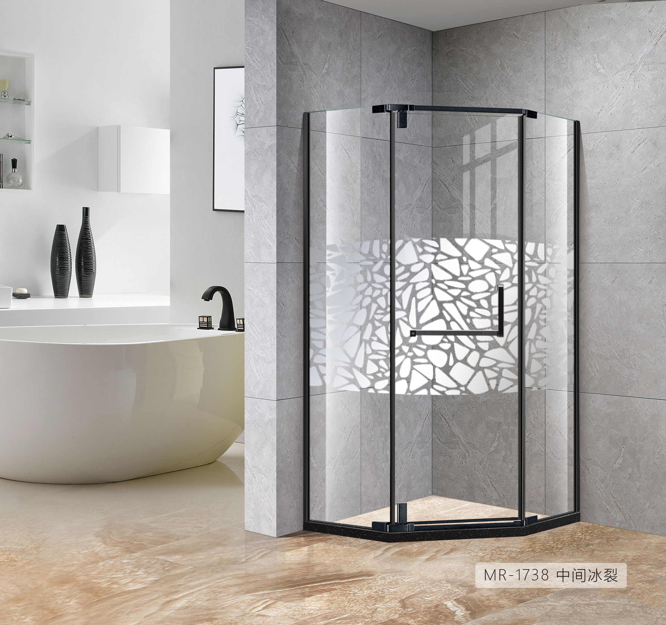 Colorful Privacy Window Film Modern Frosted Pet Tint For Office
