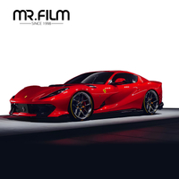 Ferrari Red Car Wrap Film