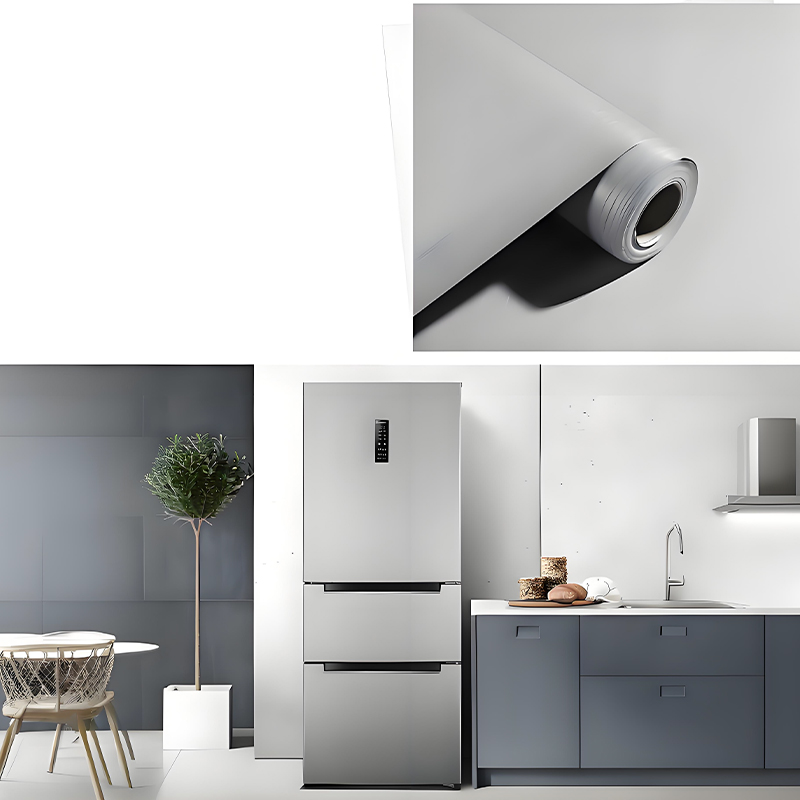 silver metallic decor film