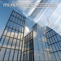High Quality Privacy Protection Sun Blocking One Way Vision Window Film 