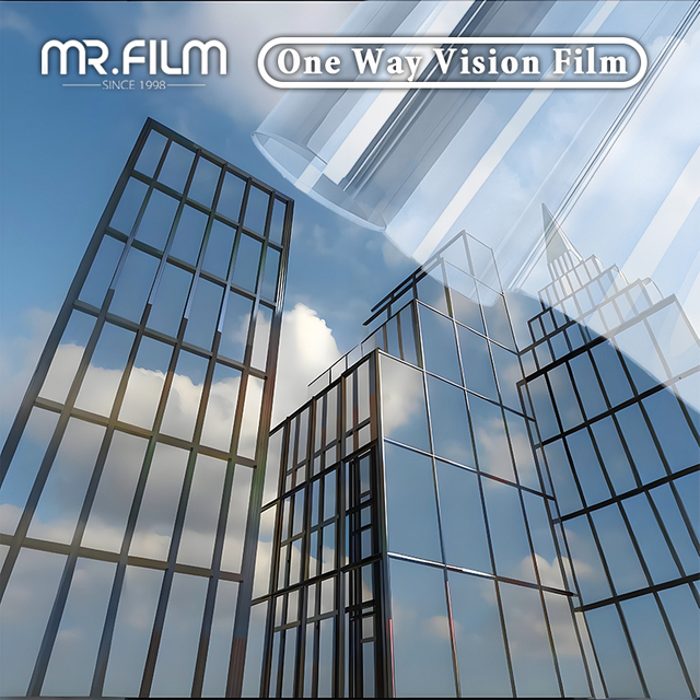 High Quality Privacy Protection Sun Blocking One Way Vision Window Film 