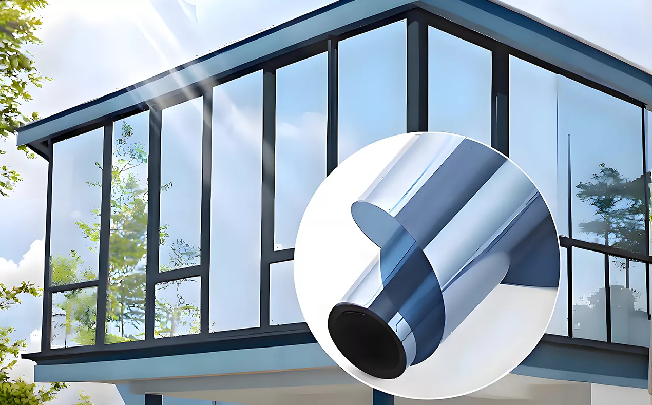 one-way vision window film