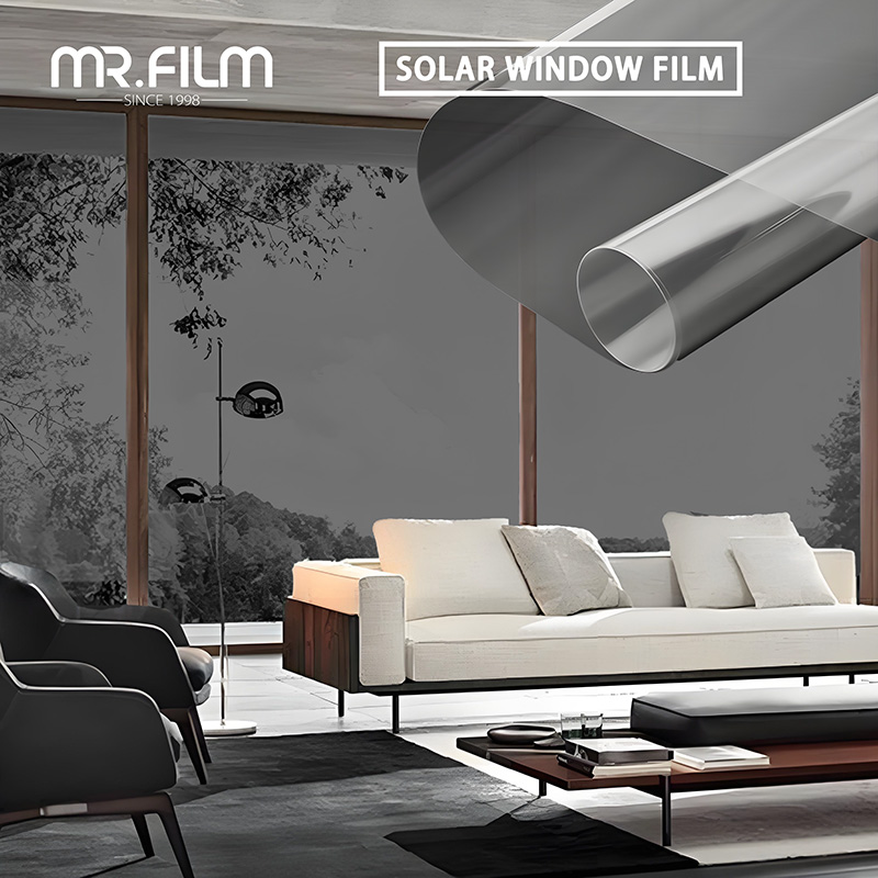  Building Window Glass Film Sliver Uv Rejection Solar Tint