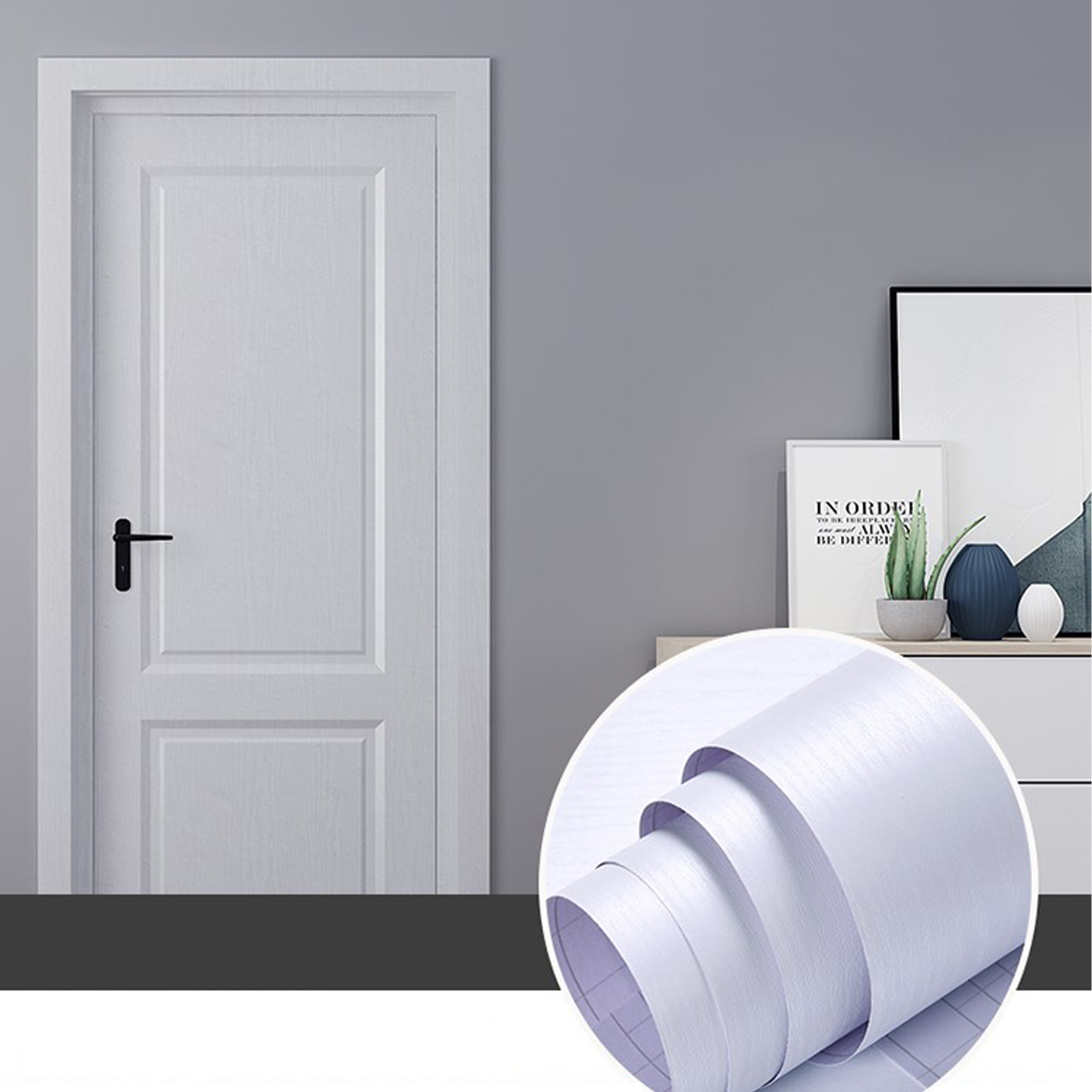 China Decoration Wood Grain Wrap Film