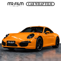 Sunflower Yellow Car Wrap Film