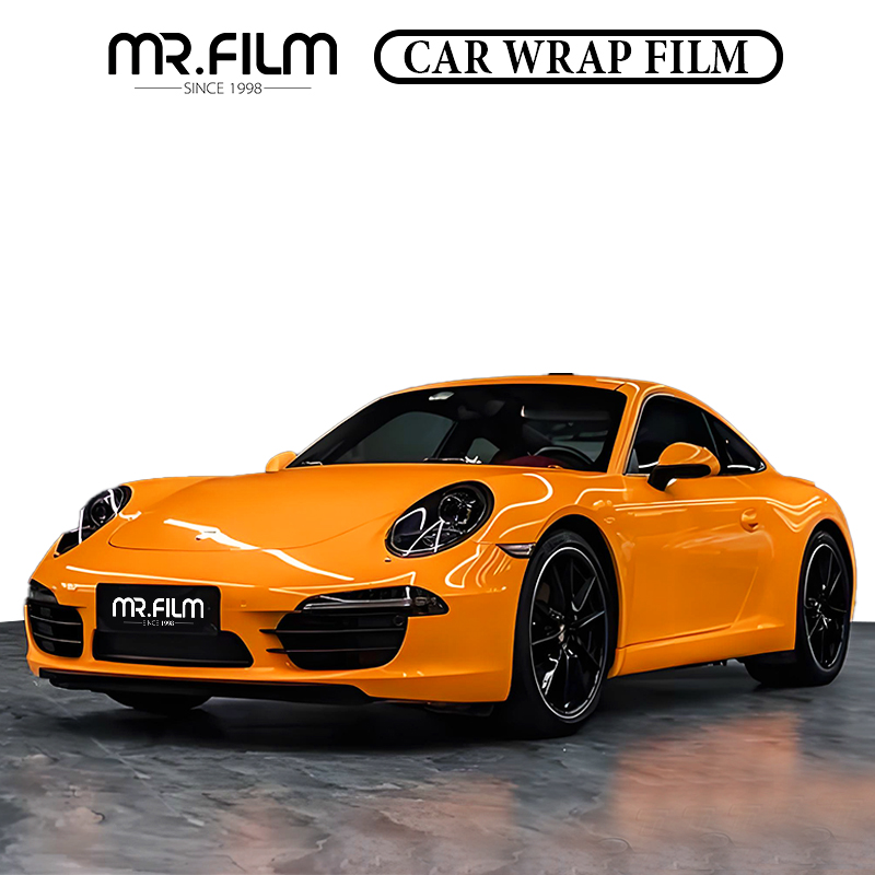 Sunflower Yellow Car Wrap Film