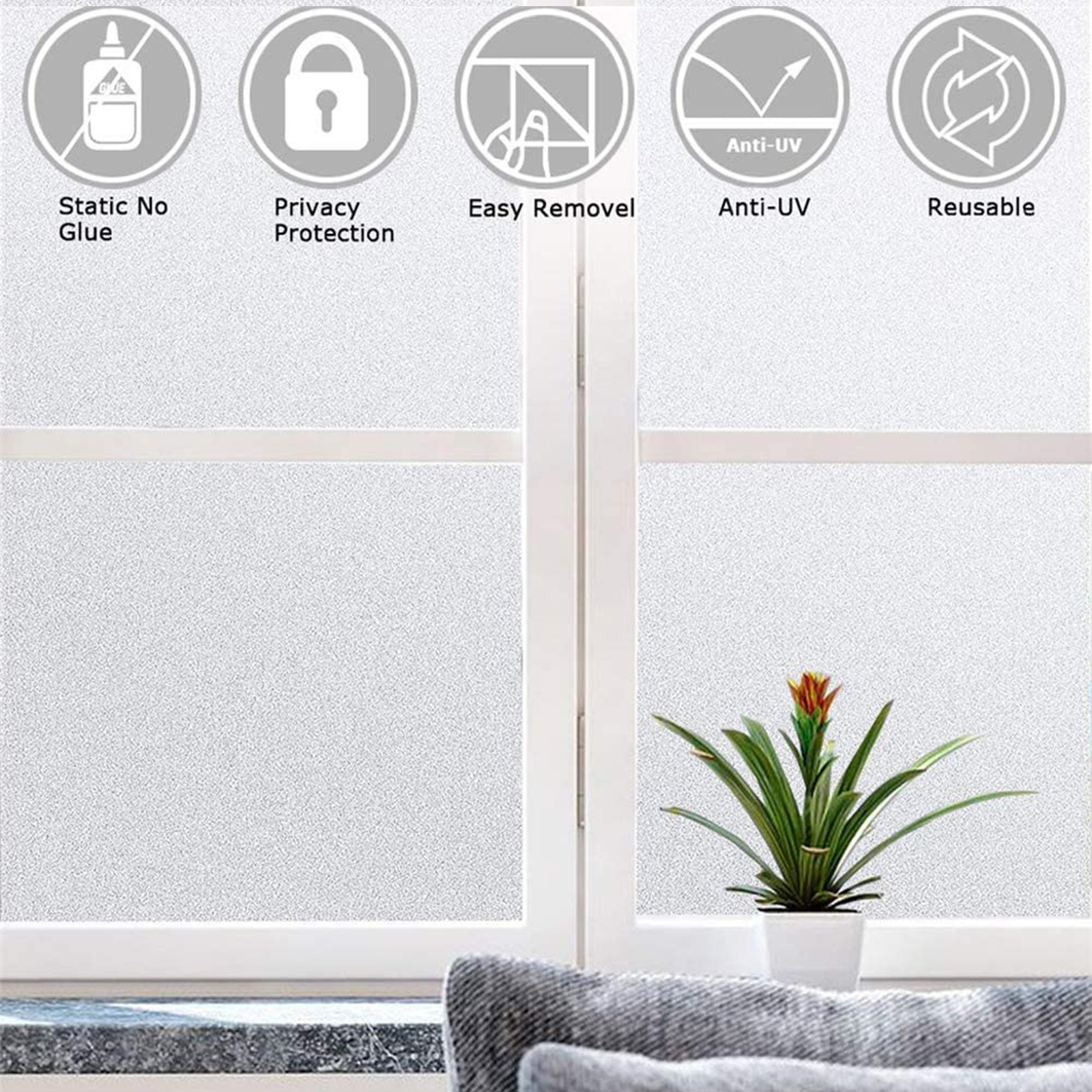 transparent privacy window film