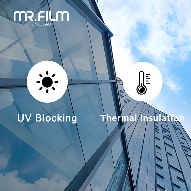 Sun Room Balcony Window Sun Protection Film For Home Use