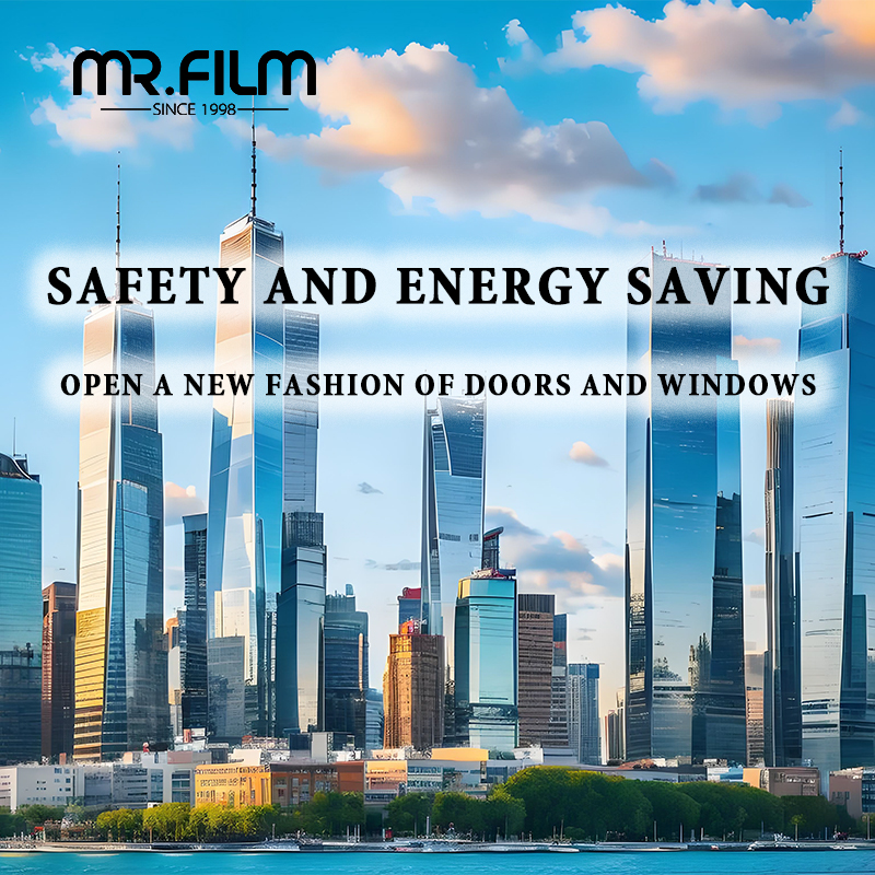 Irr98% Explosion-proof Glass Tint Mirror Window Film