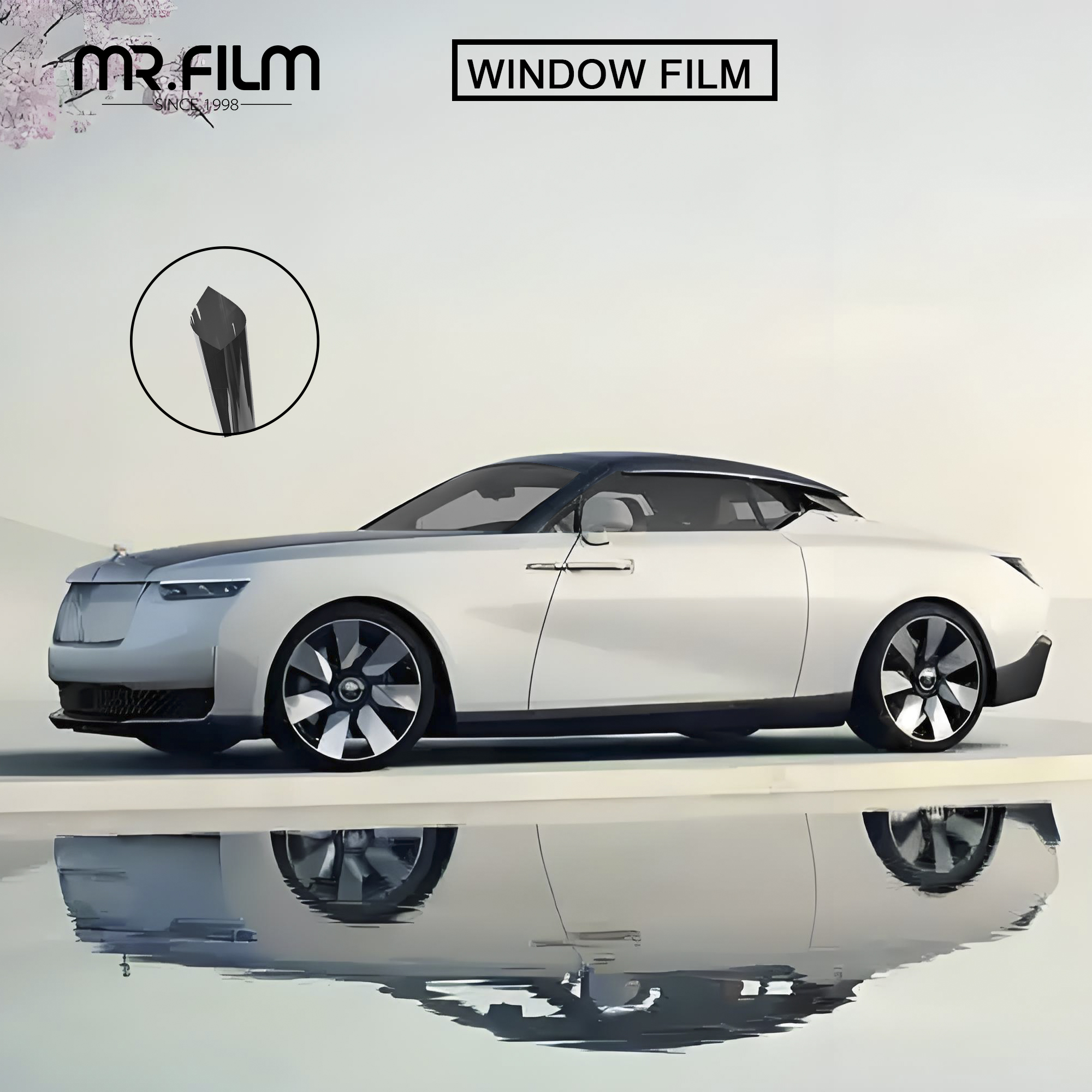 Uv Protection Nano Ceramic Tint Anti-scratch Car Window Film