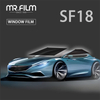 Self Adhesive Privacy Car Window Film Auto Uv Black Tint