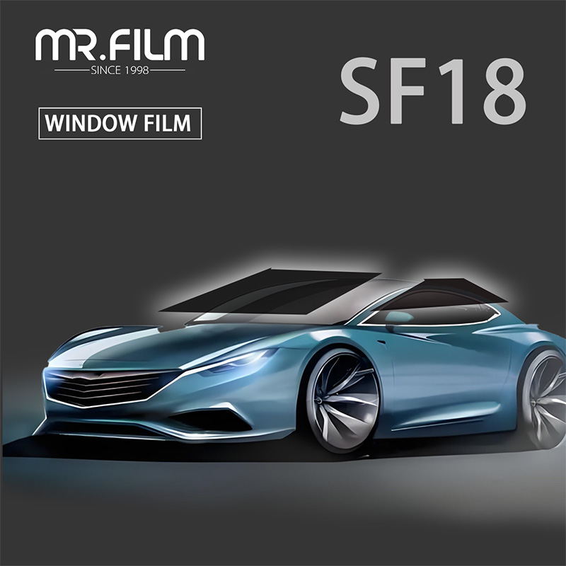 Self Adhesive Privacy Car Window Film Auto Uv Black Tint