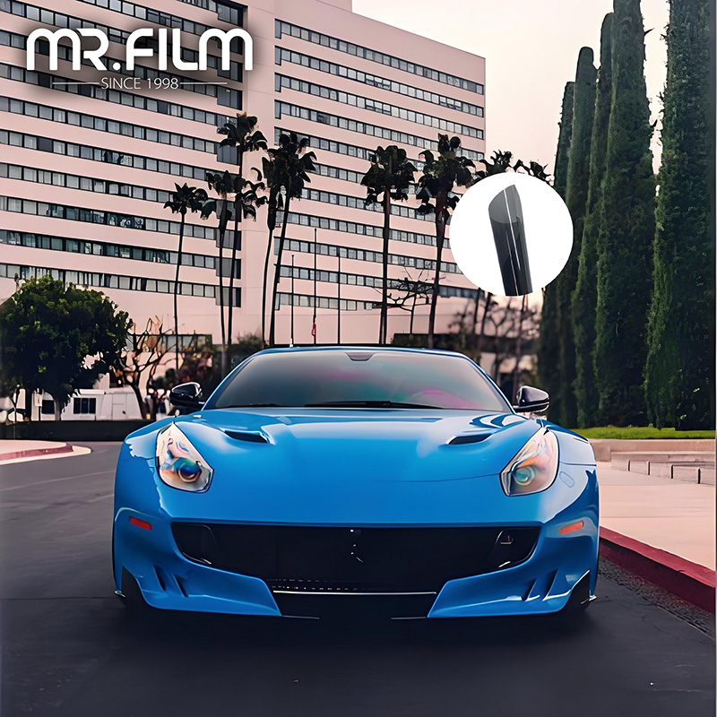 Pet Material Anti-scratch Glossy Surface Uv Proof High Irr Auto Window Film