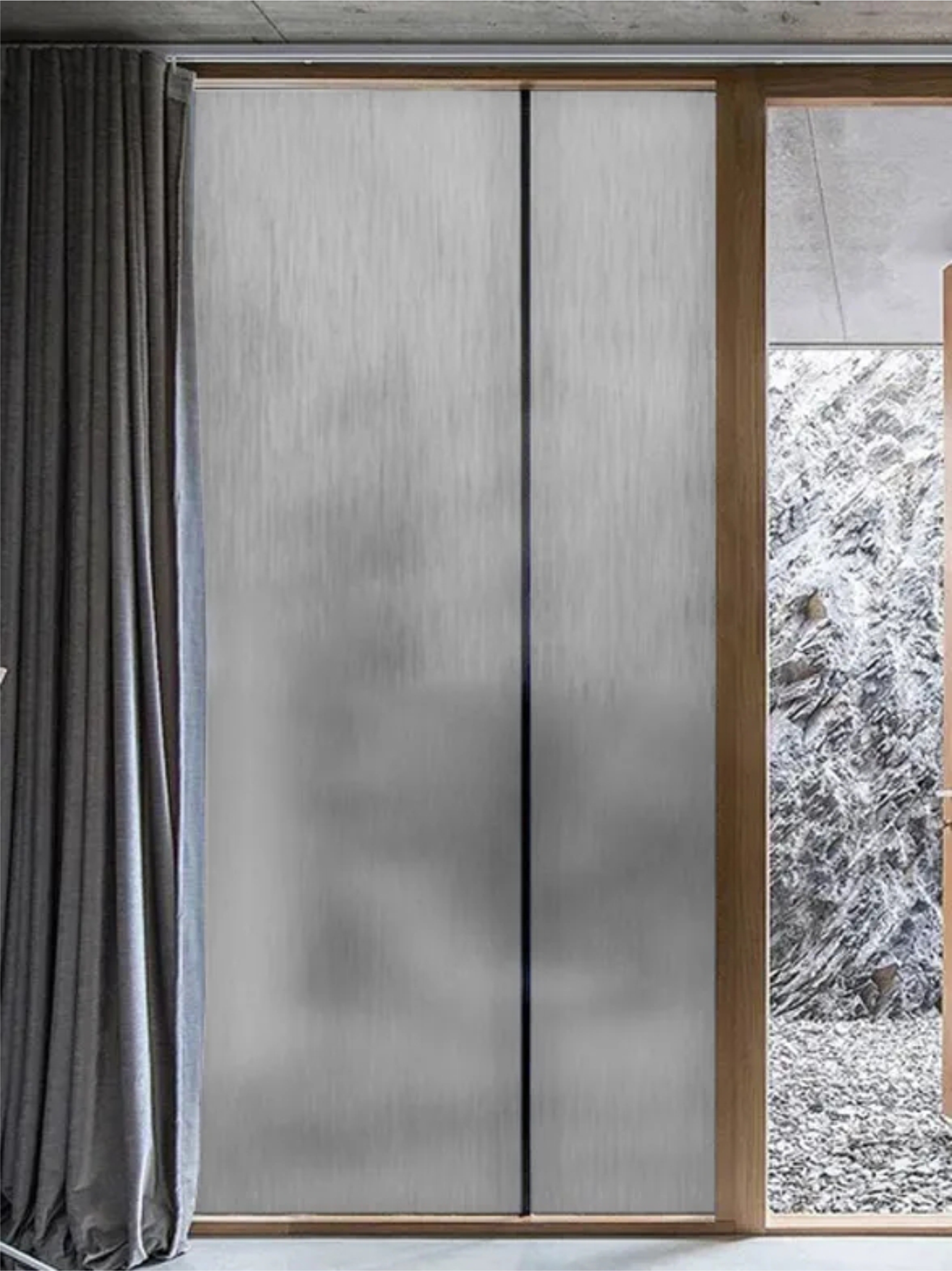 Floral Print Window Film Colorful Privacy Window Tint