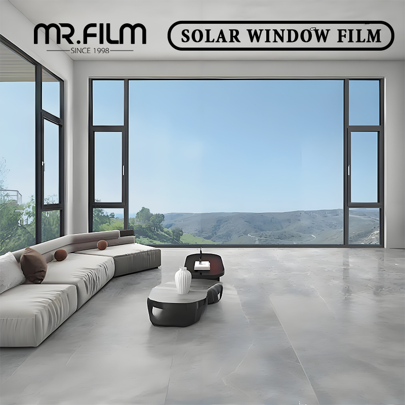 One Way Mirror Building Window Film Protection Safety Security Tint