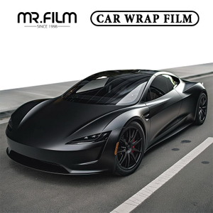 Matte Black Car Wrap Film