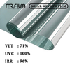 Clear safety film