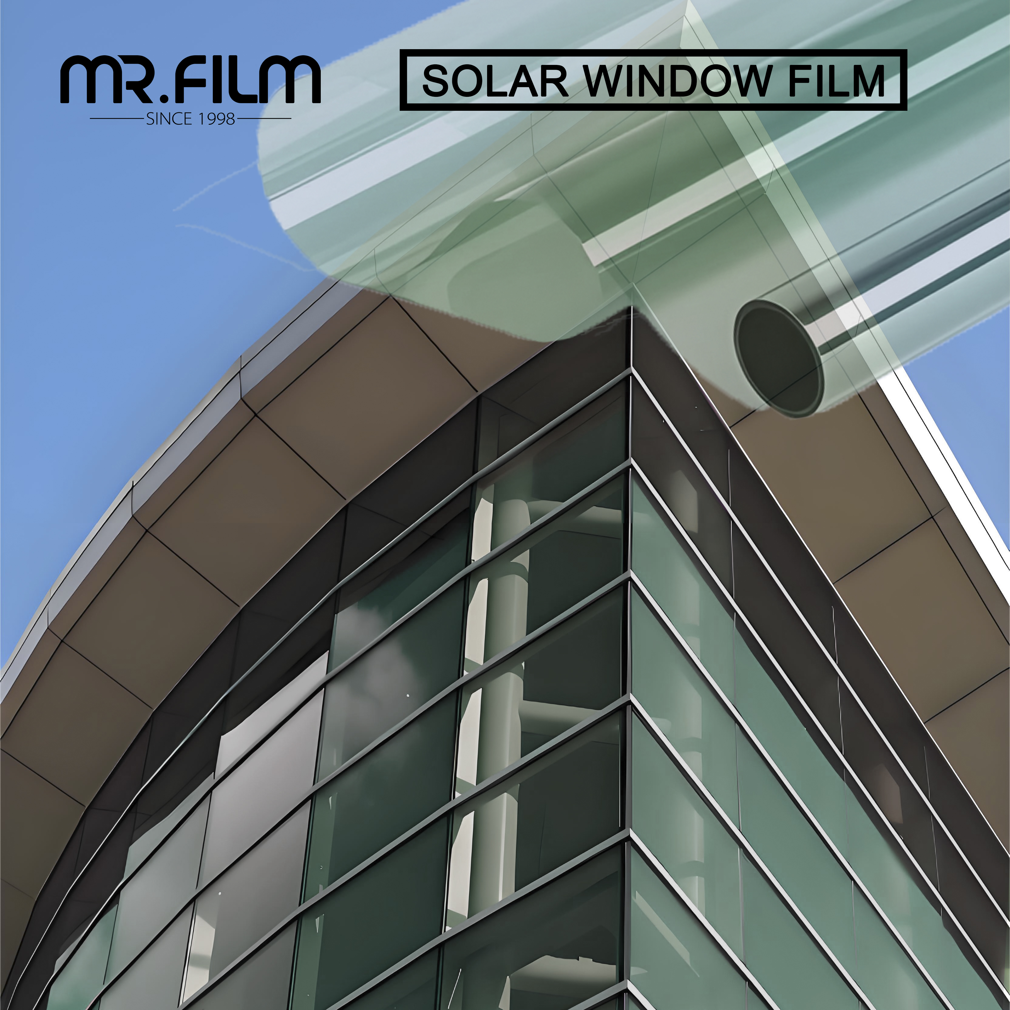 Uvr100% Explosion-proof Glass Film Residential Window Tint