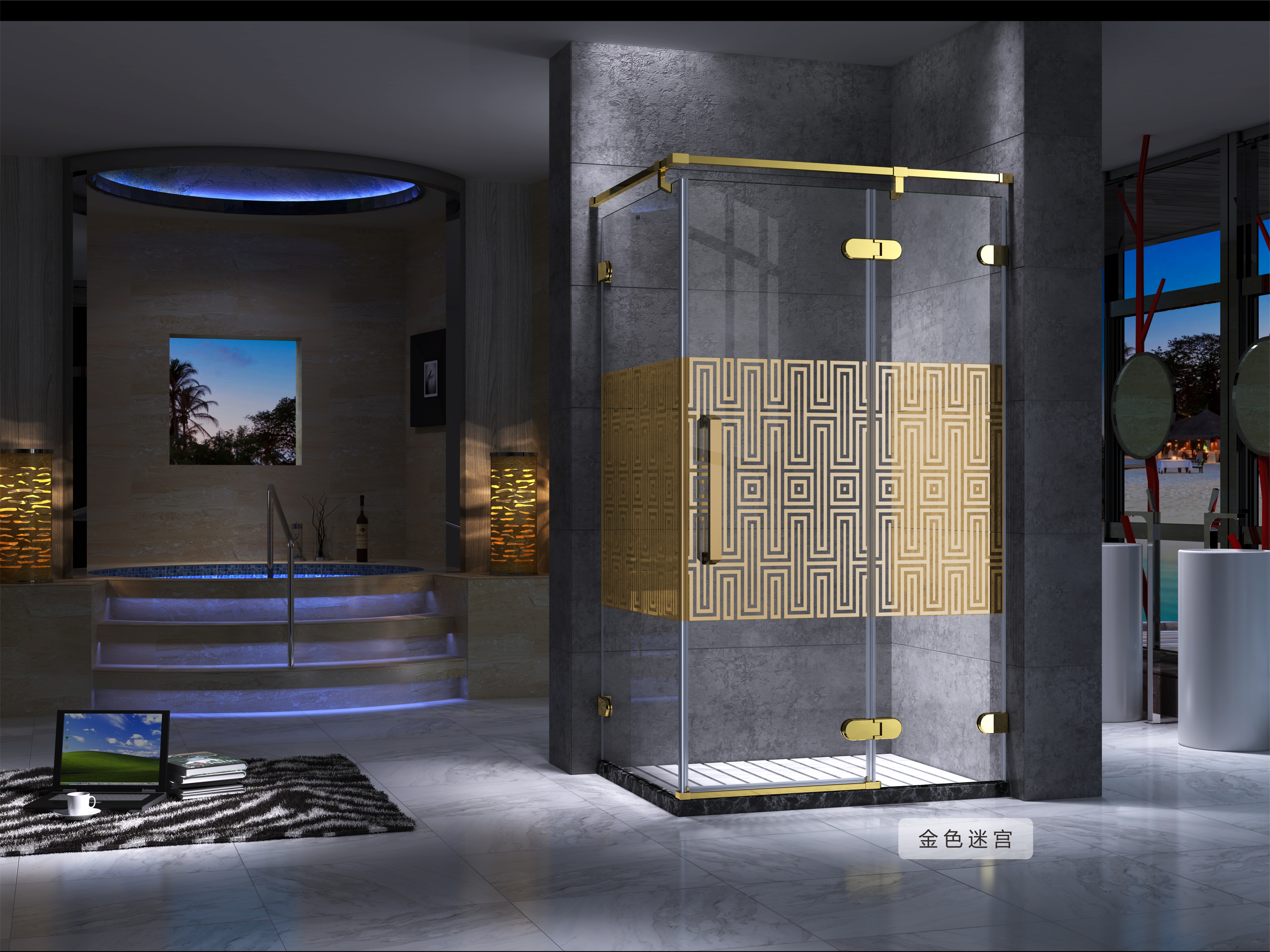 Pvc Decorative Film Floral Print Window Tint