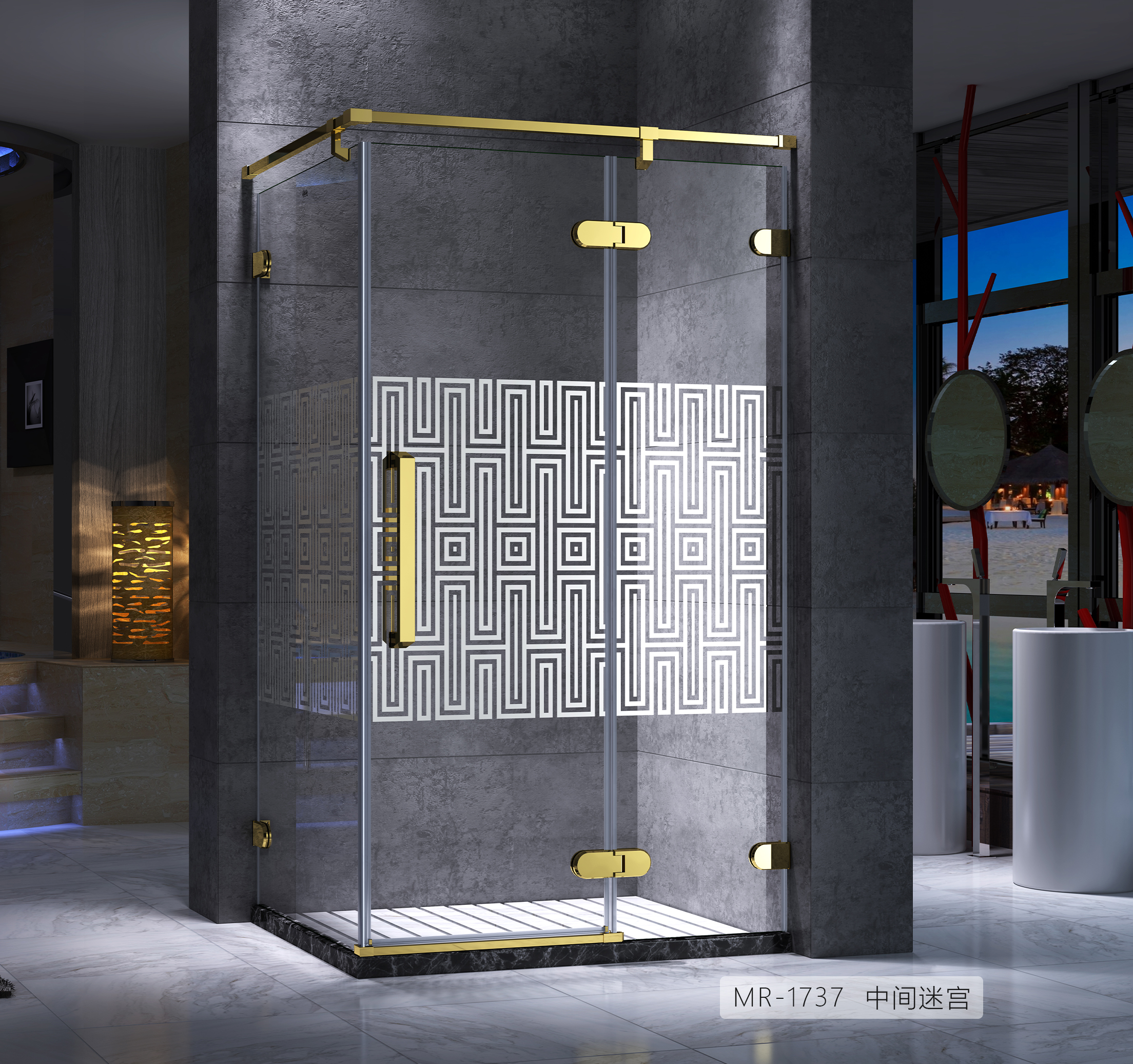 Installing Shower Glass Safety Film on Windows