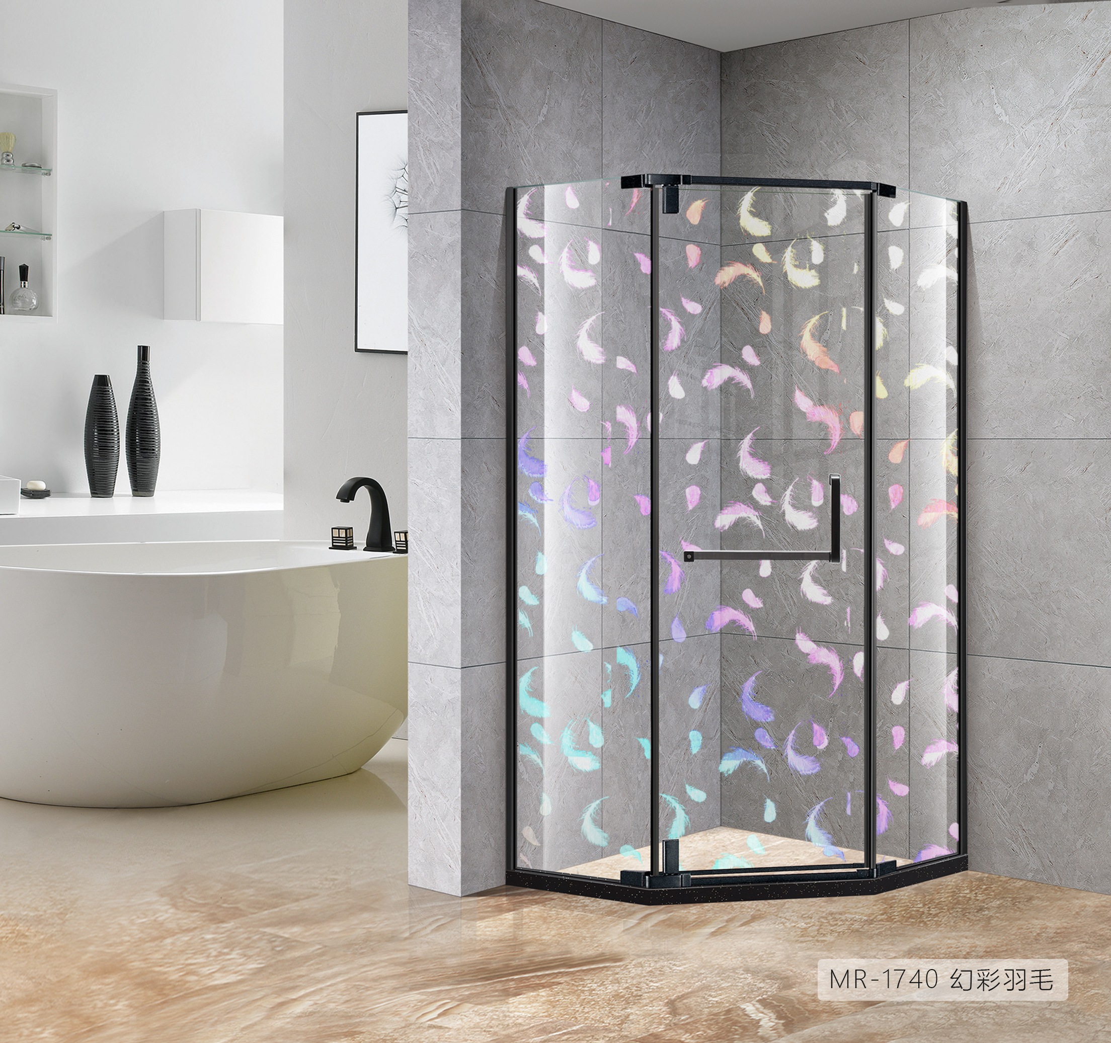 Decorative Texture Pvc Films Colorful Privacy Window Tint