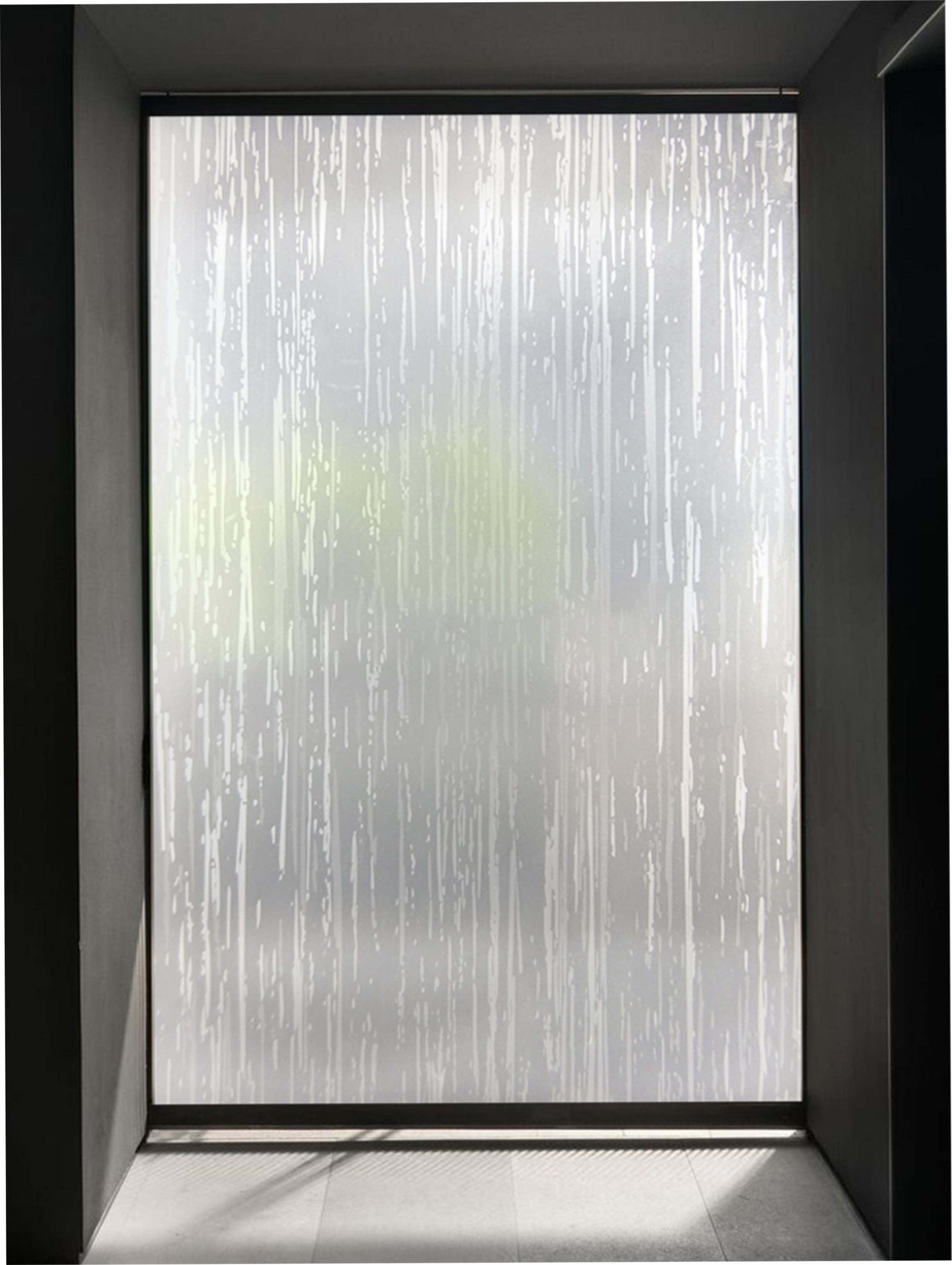 Colorful Privacy Window Film Modern Frosted Pet Tint For Office