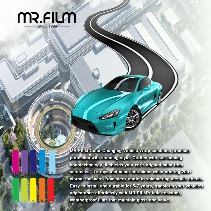 Automobile Glossy Chameleon Film For Car Body Protect