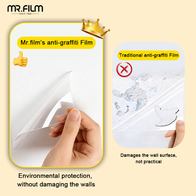 Anti-graffiti Film