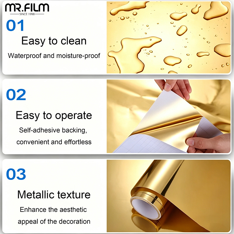 decorative metallic film