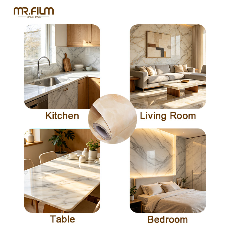marble pvc decorative film marble pvc decorative film